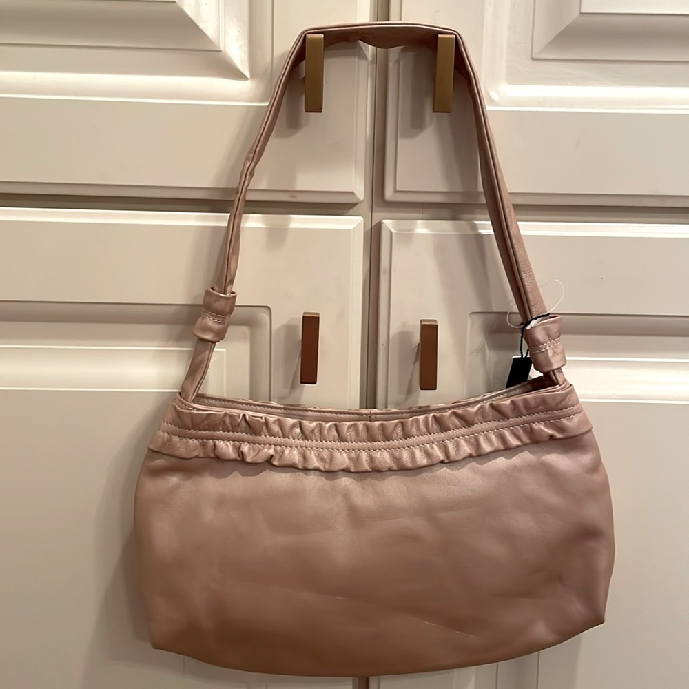 Marco Buggiani NEW rose gold leather bag - Picture 3 of 5